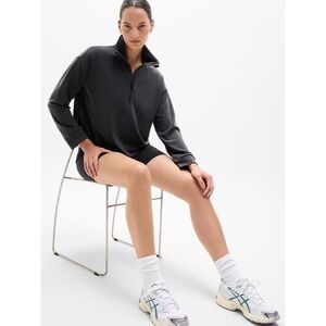Athleta Seasoft Quarter Zip Sweatshirt